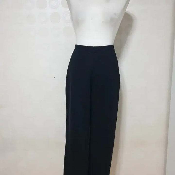 [BUNJANG] Generic Black Elastic Waist Pants / 여성바지66/블랙바지66/밴딩바지66