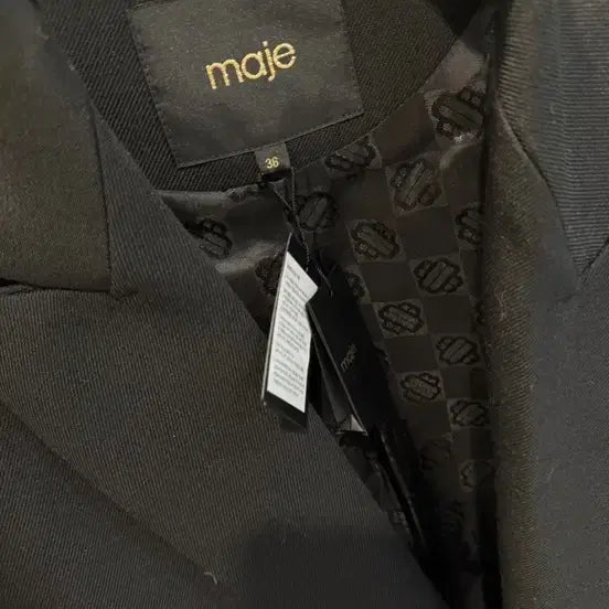 [BUNJANG] Maje Black Jacket / Maje 마쥬 블랙 자켓 새상품 55