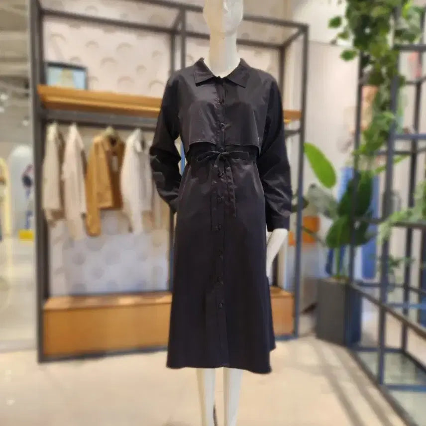 [SOLD OUT] 올리브데올리브(OLIVE DES OLIVE) 트렌치형 셔츠원피스