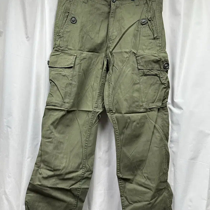 [BUNJANG] Combat Shop Canada Back Number Cargo Pants / 컴뱃샵 캐나다 백넘버 사 카고팬츠
