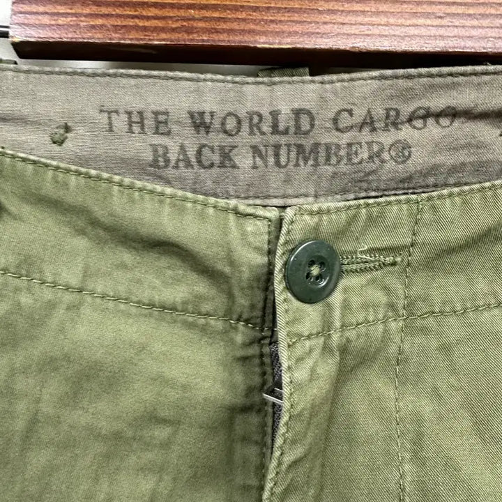 [BUNJANG] Combat Shop Canada Back Number Cargo Pants / 컴뱃샵 캐나다 백넘버 사 카고팬츠