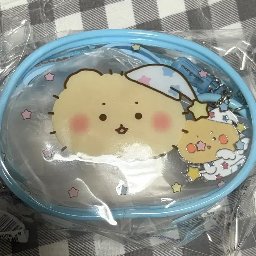 [BUNJANG] Wellage Mangom Collaboration PVC Pouch / 새상품 웰라쥬 망곰 콜라보 pvc 파우치 올리브영