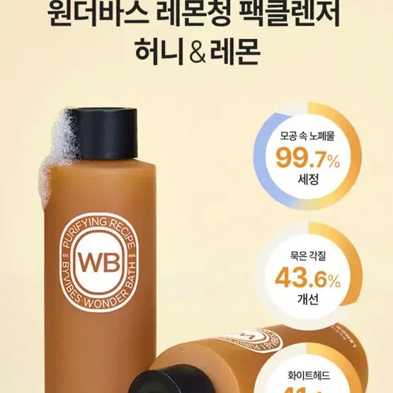 [BUNJANG] Wonder Bath Lemon Pack Cleanser / (미개봉반값) 원더바스 레몬청 팩클렌저