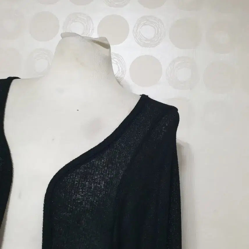 [BUNJANG] Black Cropped Thin Cardigan / 블랙가디건55/크롭가디건55/얇은가디건55