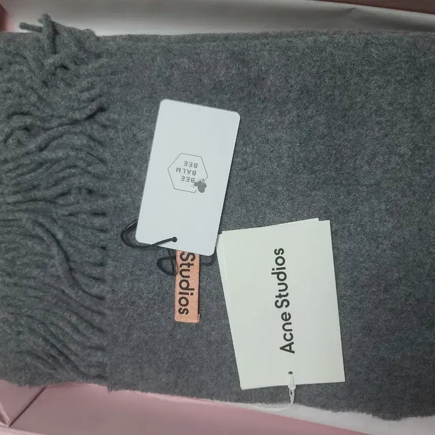 [BUNJANG] Acne Canada Narrow Gray Scarf / 아크네 캐나다 머플러 네로우 그레이