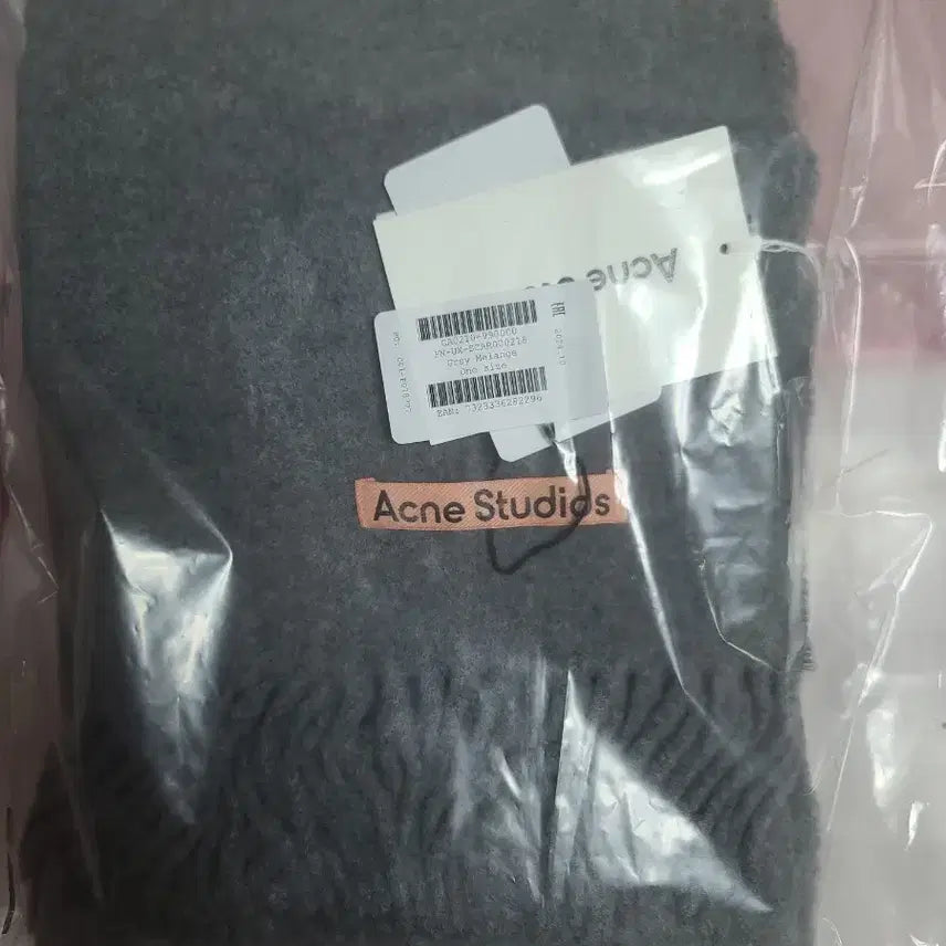 [BUNJANG] Acne Canada Narrow Gray Scarf / 아크네 캐나다 머플러 네로우 그레이