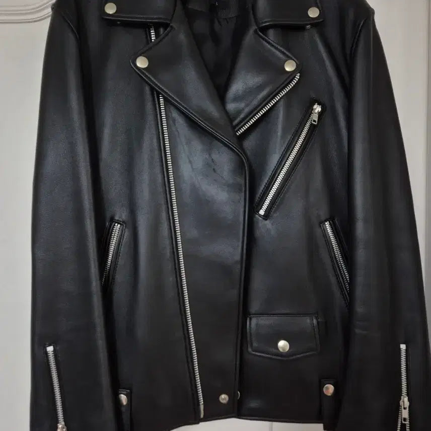 [BUNJANG] LOFI Leather Rider Jacket - L / LOFI 로파이  가죽 라이더 자켓 L