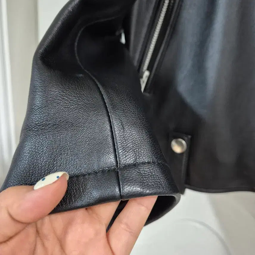 [BUNJANG] LOFI Leather Rider Jacket - L / LOFI 로파이  가죽 라이더 자켓 L