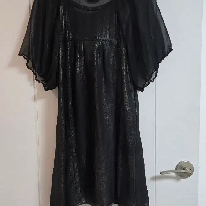 [SOLD OUT] 아나카프리 검정색 쉬폰 원피스