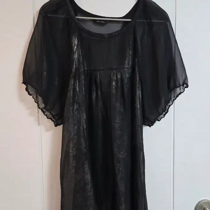 [SOLD OUT] 아나카프리 검정색 쉬폰 원피스