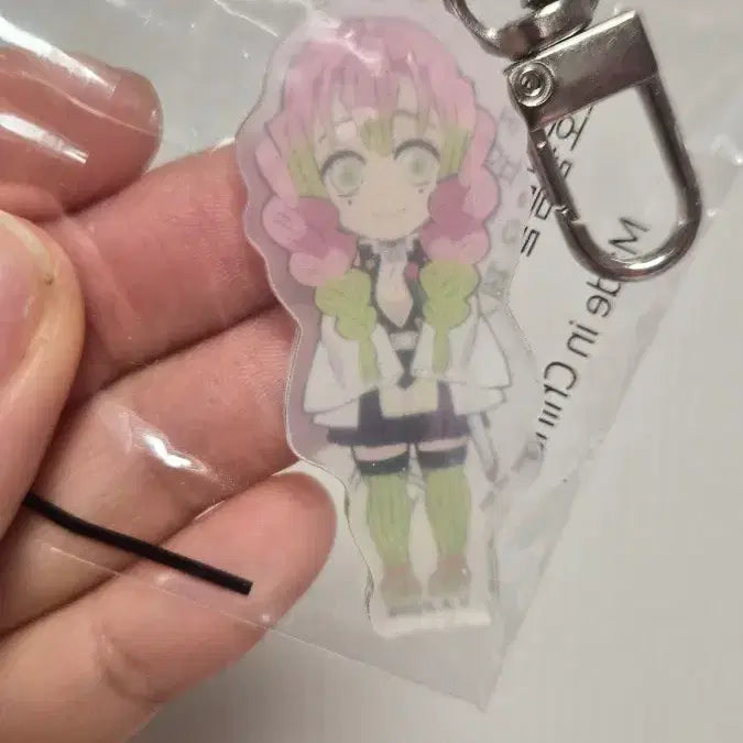 [BUNJANG] Demon Slayer Acrylic Keyring Bundle Set (6 Items) / 귀멸의칼날 아크리리링 6종 일괄(이구로 미츠리 네즈코)