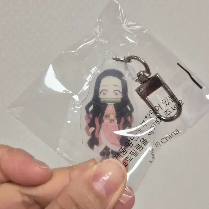 [BUNJANG] Demon Slayer Acrylic Keyring Bundle Set (6 Items) / 귀멸의칼날 아크리리링 6종 일괄(이구로 미츠리 네즈코)