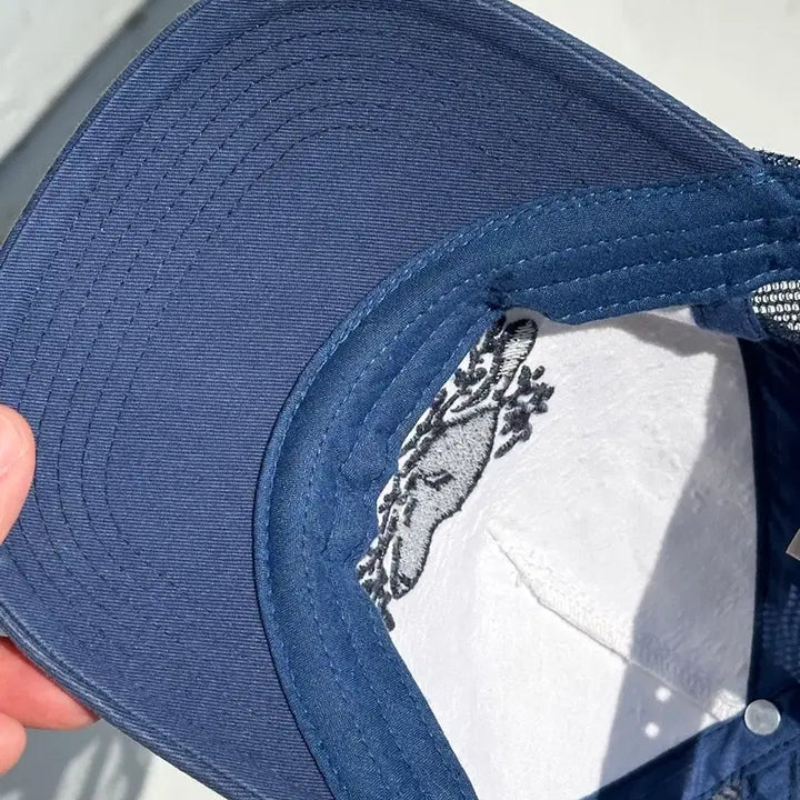 [BUNJANG] Roots Navy Trucker Ball Cap / [F] 루츠 네이비 트러커 볼캡 모자