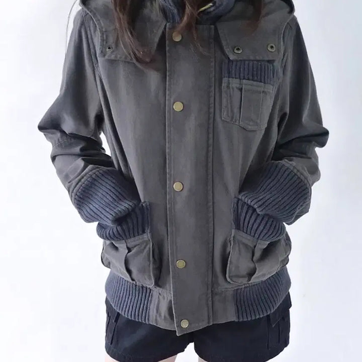 [BUNJANG] HBDH Utility Highneck Jacket / 히피디피 utility highneck jacket