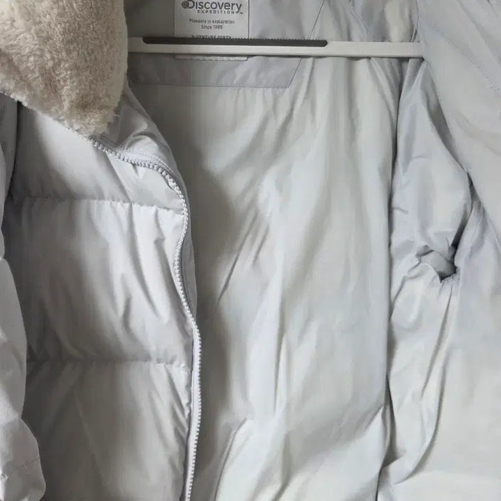 [BUNJANG] Discovery Olive RDS Short Padded Jacket / 디스커버리 올리브 RDS 숏패딩 그레이 90