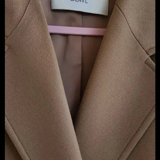 [BUNJANG] DEWL Double Breasted Coat Beige / DEWL 더블 브레스트 코트 베이지 55~날씬66