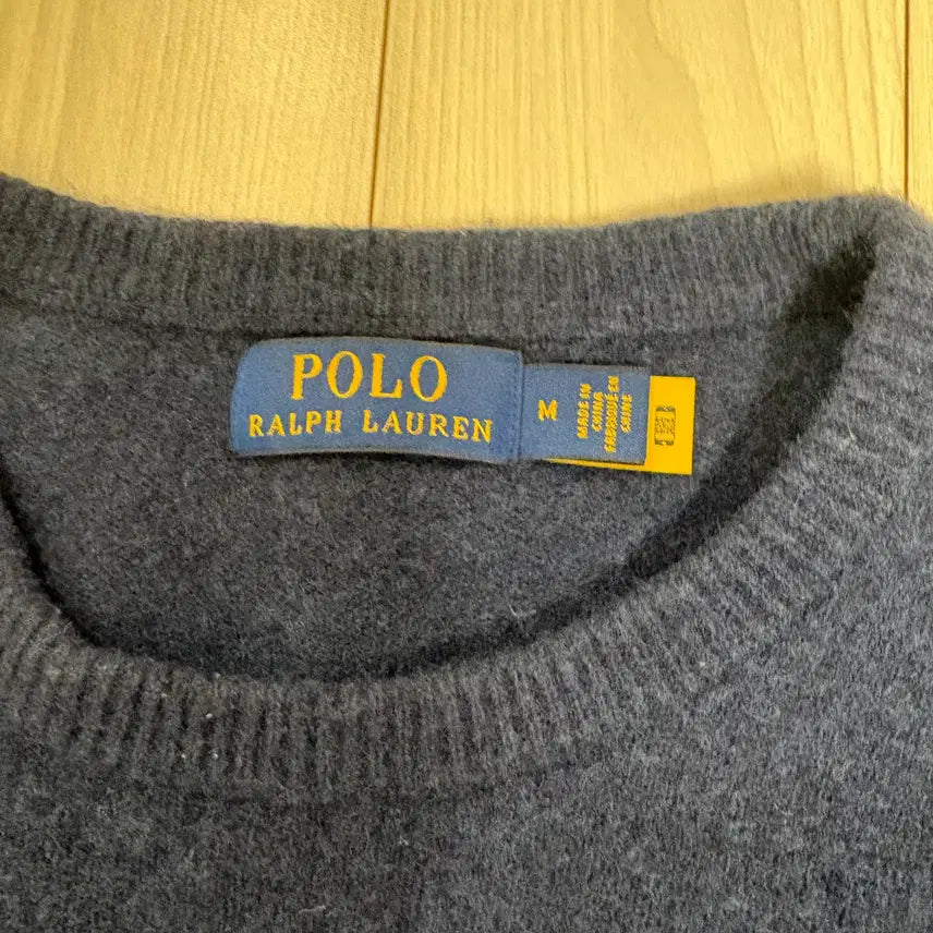 [BUNJANG] Polo Navy Knit Sweater / 폴로 네이비 니트