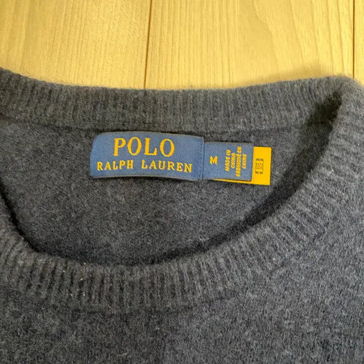 [BUNJANG] Polo Navy Knit Sweater / 폴로 네이비 니트