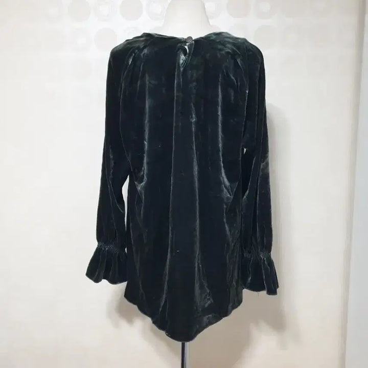 [BUNJANG] Velvet Green T-Shirt / 벨벳티셔츠66/티셔츠66/여성티66