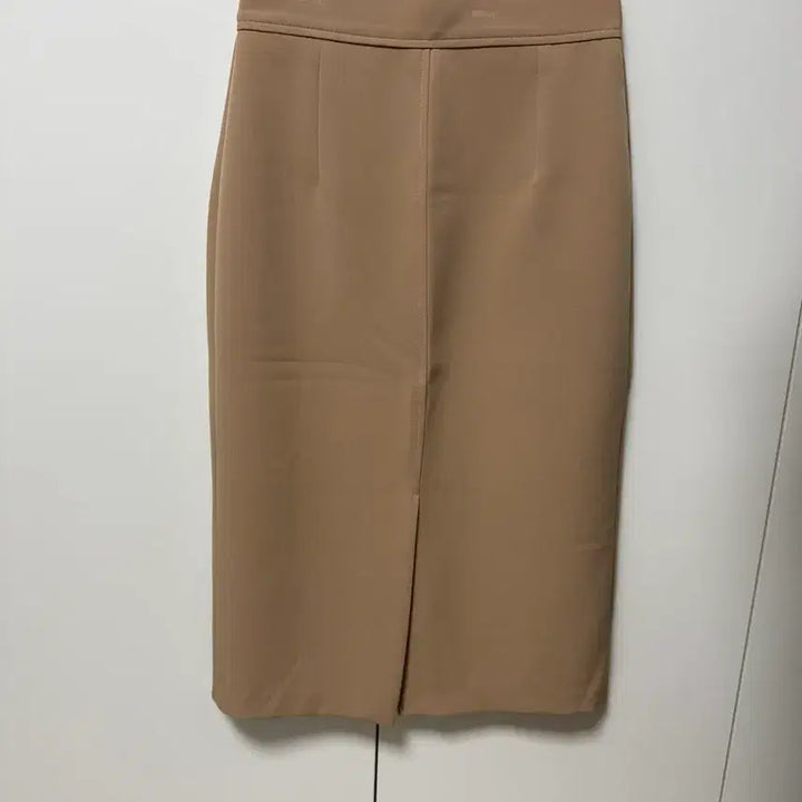 [BUNJANG] Renne Camel/Ivory Midi Skirt / 렌느 카멜 스커트 새제품 S