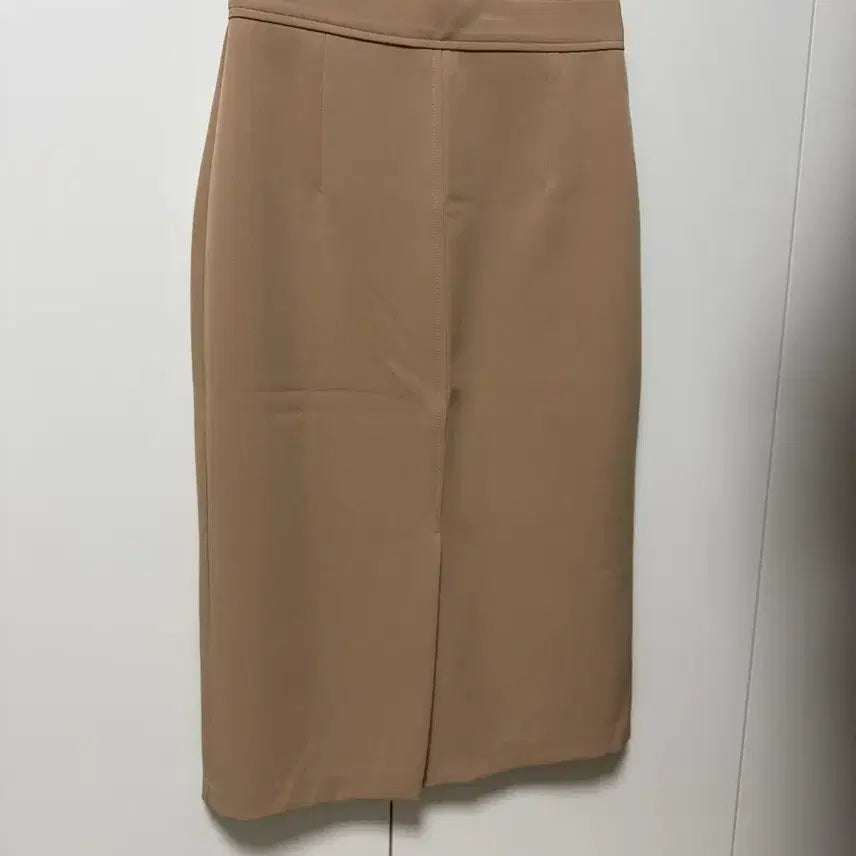 [BUNJANG] Renne Camel/Ivory Midi Skirt / 렌느 카멜 스커트 새제품 S