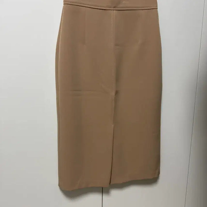 [BUNJANG] Renne Camel/Ivory Midi Skirt / 렌느 카멜 스커트 새제품 S