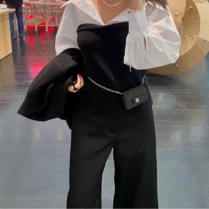 [BUNJANG] Limine Layered Blouse / 리미네 레이어드 블라우스