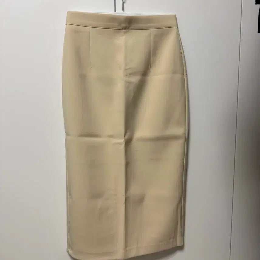 [BUNJANG] Renne Yellow Beige Skirt S / 렌느 옐로베이지 스커트 새제품 S