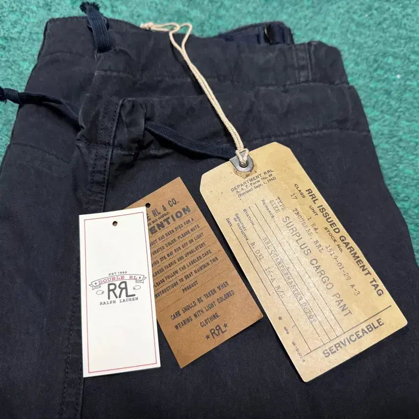 [BUNJANG] RRL Surplus Cargo Pants / [31x32]더블알엘 RRL 서플라스 카고 바지 블랙