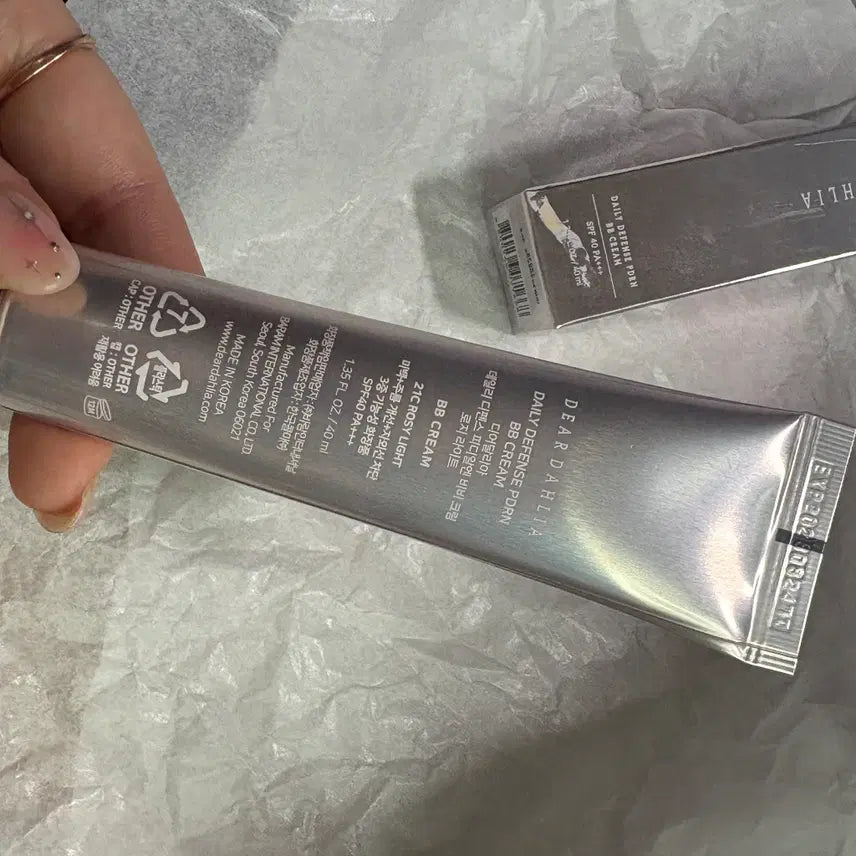 [BUNJANG] Dear Dahlia Daily Defense PDRN BB Cream 21C Rosy Light 40ml / 디어달리아 데일리 디펜스 PDRN BB크림 21C로지라이트 40ml