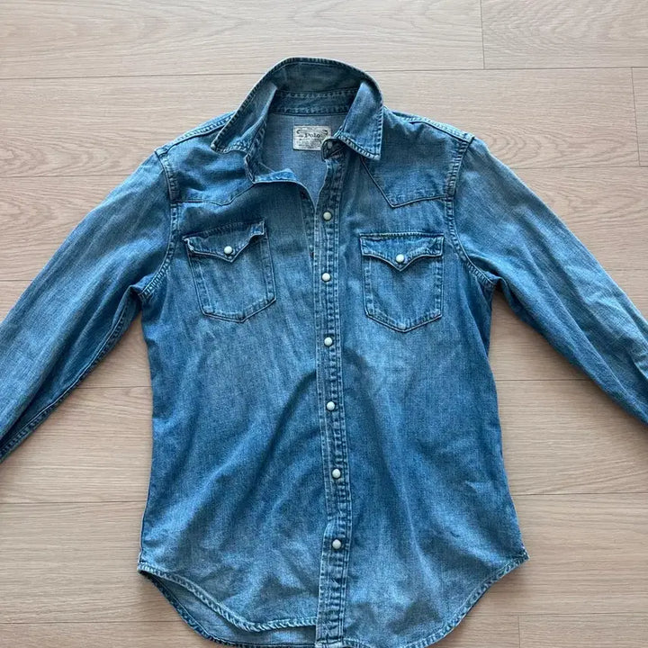 [BUNJANG] Polo Ralph Lauren Denim Western Shirt M / 폴로 랄프로렌 데님 웨스턴 셔츠 M