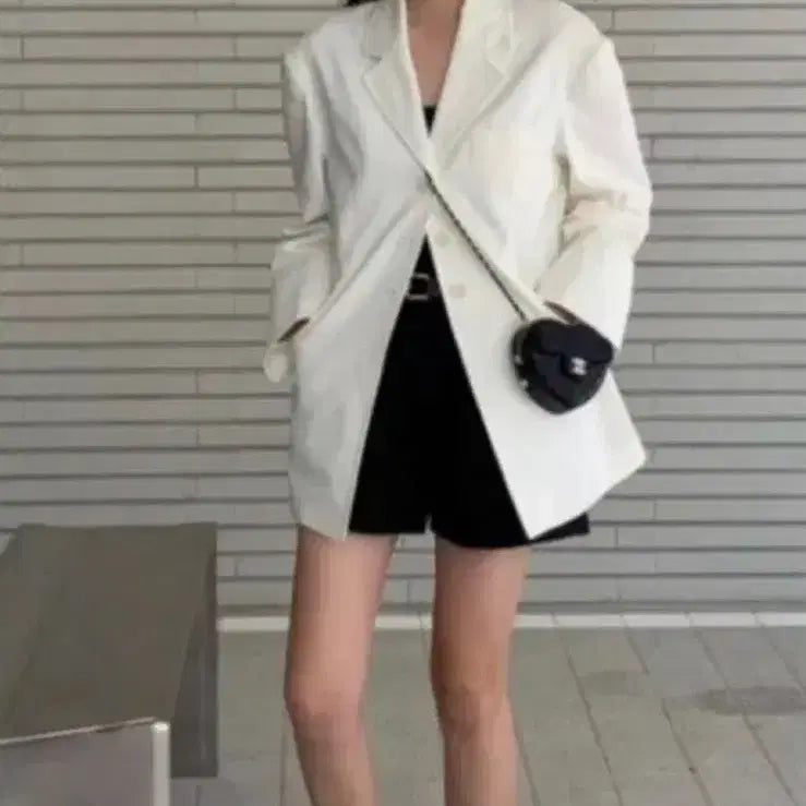 [BUNJANG] Ethos White Jacket / 에토스 화이트 자켓