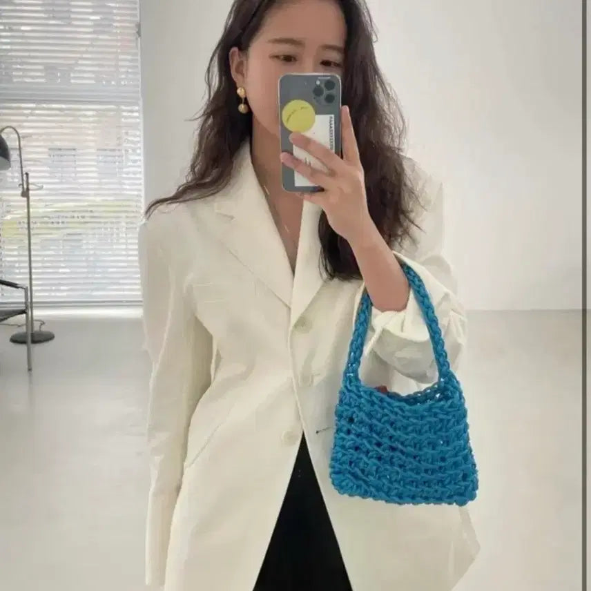 [BUNJANG] Ethos White Jacket / 에토스 화이트 자켓