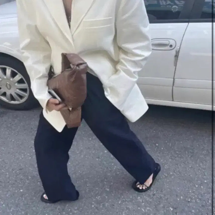 [BUNJANG] Ethos White Jacket / 에토스 화이트 자켓