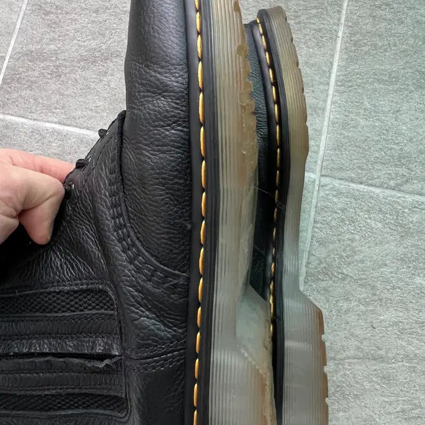 [BUNJANG] Yohji Yamamoto x Dr. Martens Leather Boots / 요지야마모토 X 닥터마틴 부츠 1490 Double zip