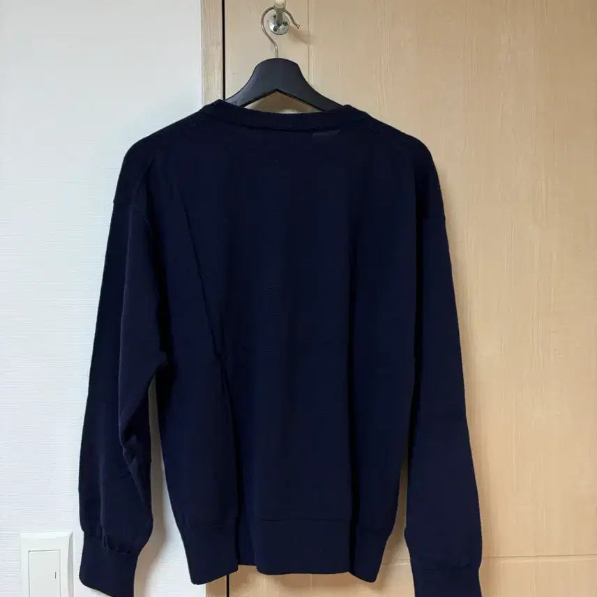 [BUNJANG] Sutter Wool Knit Navy Sweater / 셔터 울 니트 네이비