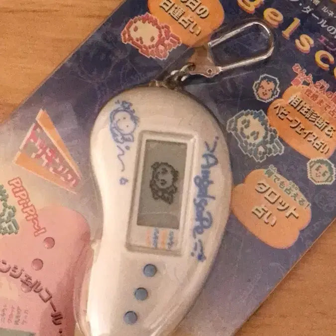 [BUNJANG] Tamagotchi Angelscope Kitty Classic Game Console / 초레어! 1997년 일본 고전 다마고치 엔젤스코프 똥사이즈 게임기 키티