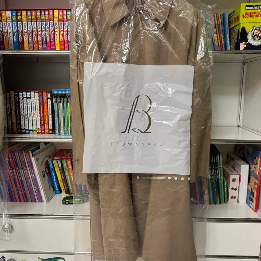 [BUNJANG] Brown Yard Washed Balmacaan Coat / 워시드 발마칸 코트