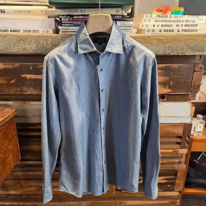 [BUNJANG] Daks Chambray Shirt / 닥스 샴브레이셔츠