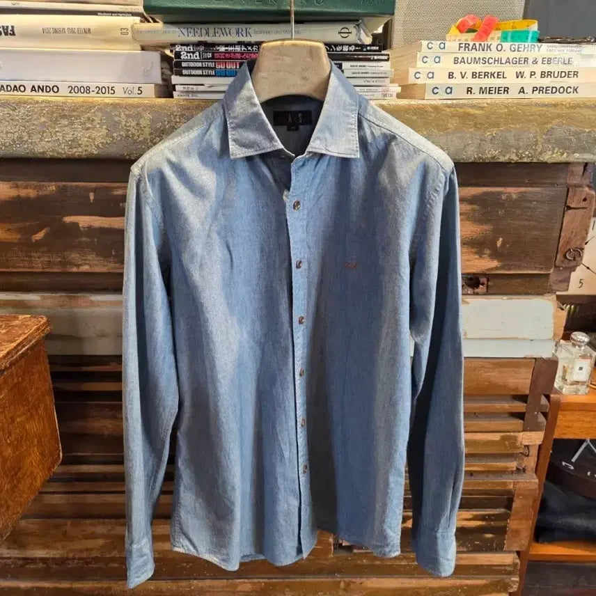 [BUNJANG] Daks Chambray Shirt / 닥스 샴브레이셔츠