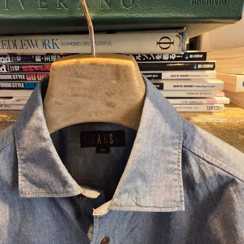 [BUNJANG] Daks Chambray Shirt / 닥스 샴브레이셔츠