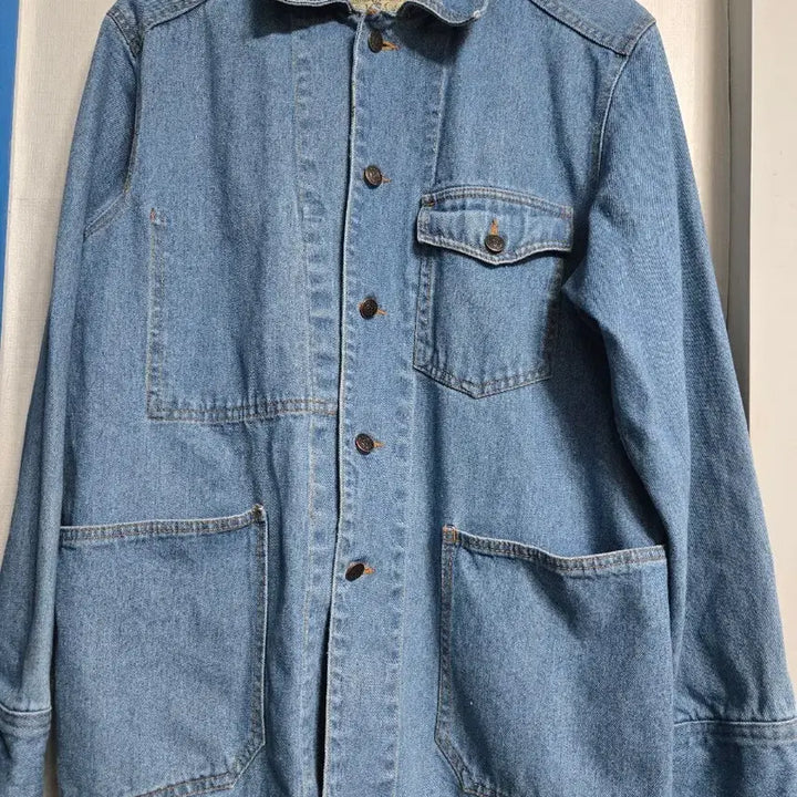 [BUNJANG] Gangster Denim Work Jacket / 갱스터 데님 워크 자켓