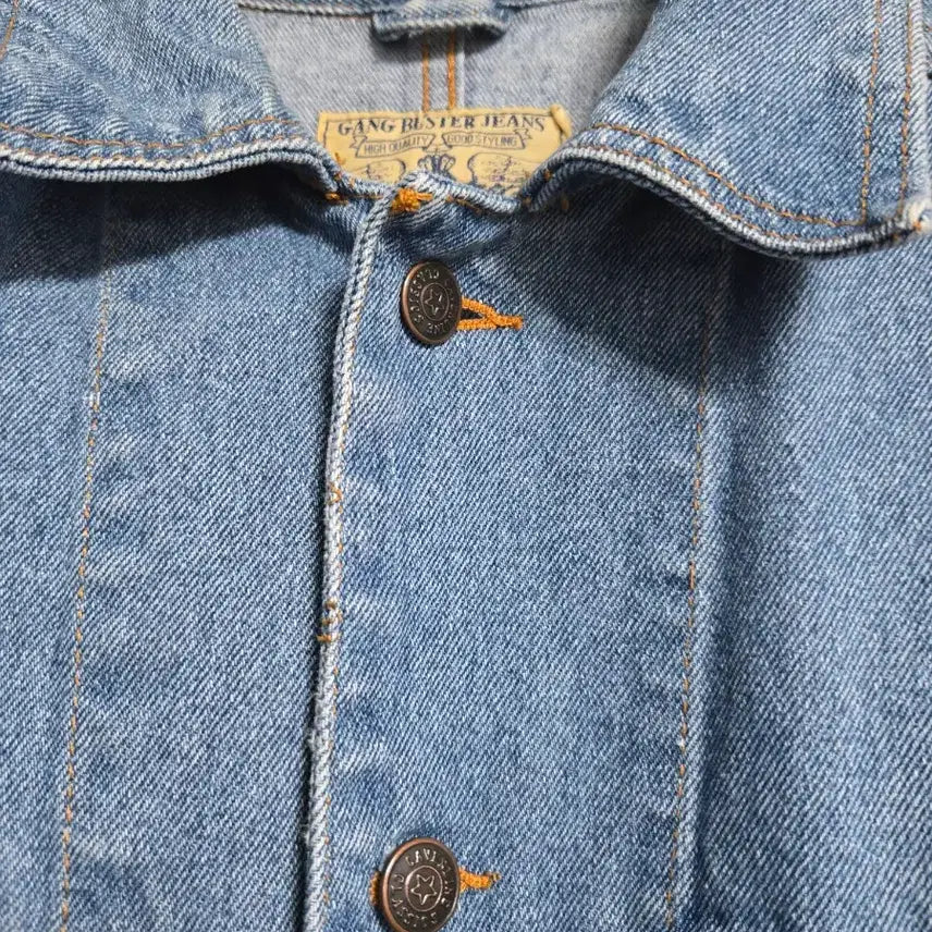 [BUNJANG] Gangster Denim Work Jacket / 갱스터 데님 워크 자켓