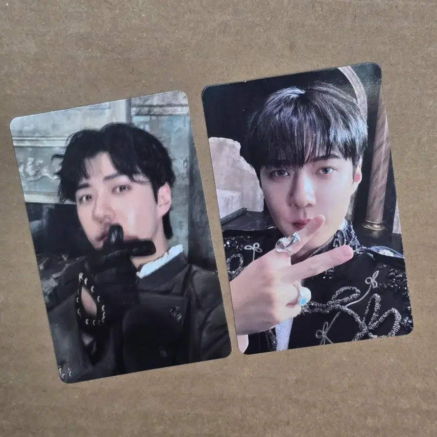 [BUNJANG] EXO Sehun Reverse Popup Store Photocard Set / 엑소 세훈 리버스 팝업 랜덤 트레카 2종 세트