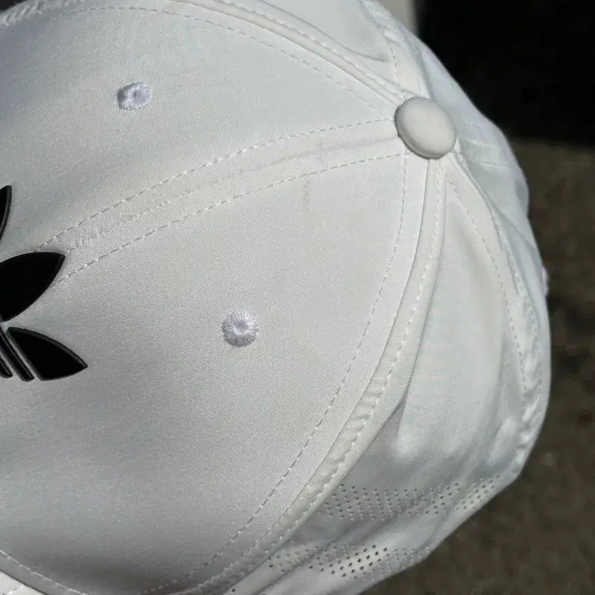 [BUNJANG] Adidas White Ball Cap / [F] 아디다스 화이트 볼캡 모자