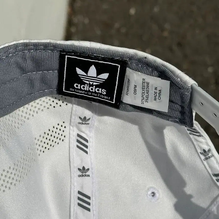 [BUNJANG] Adidas White Ball Cap / [F] 아디다스 화이트 볼캡 모자