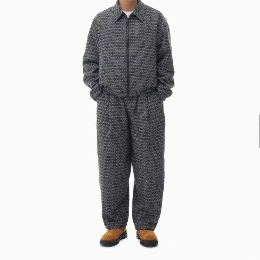 [BUNJANG] Patterned Jacket &amp; Pants Set L / 패턴 자켓 &amp; 바지 셋업 L