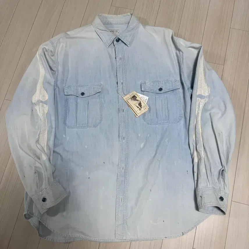 [SOLD OUT] 캐피탈 샴브레이 본 셔츠 5사이즈 팔아요.
