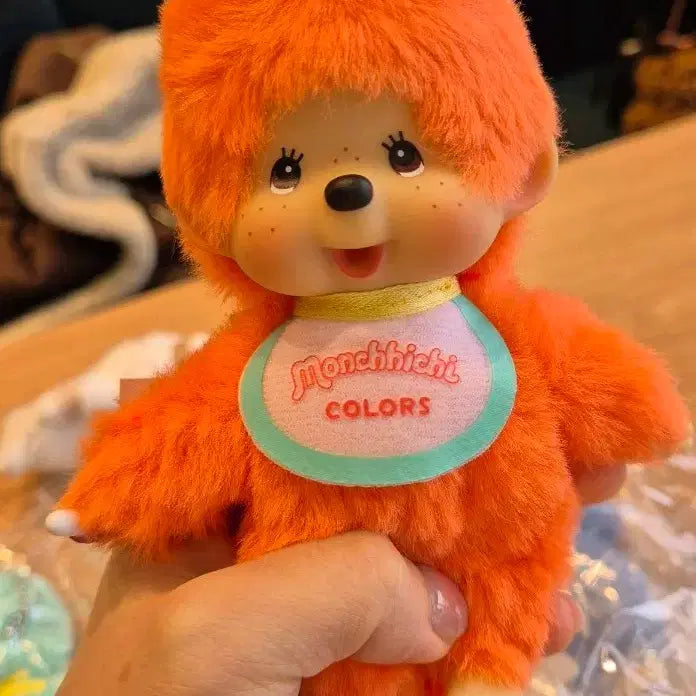 [BUNJANG] Monchhichi Colors Orange Boy Plush / 새상품)몬치치 컬러즈 오렌지 남아