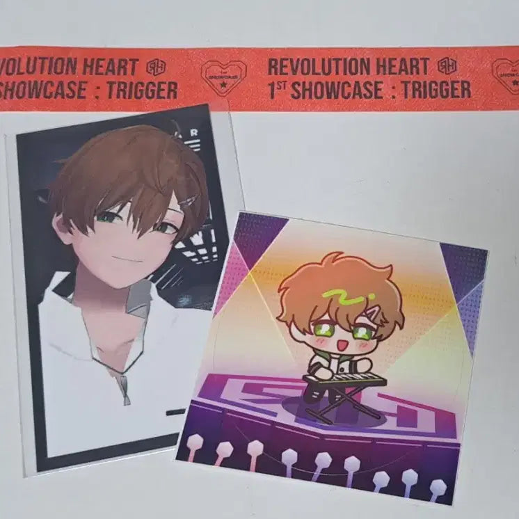 [BUNJANG] Revolution Heart Trigger Showcase Bundle Set / 리레볼루션 레볼루션하트 트리거 쇼케이스 티켓, 포카, 스티커